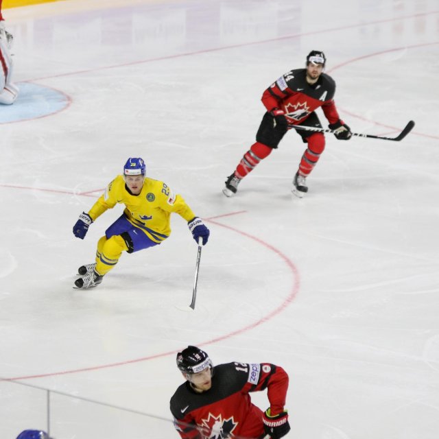 Photo hockey match Canada - Sweden le 21/05/2017
