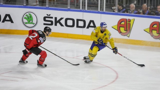 Photo hockey match Canada - Sweden le 21/05/2017