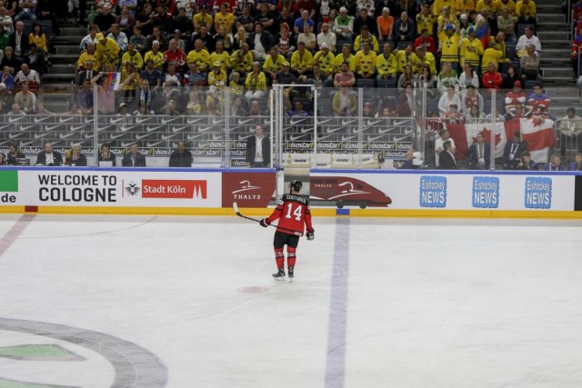 Photo hockey match Canada - Sweden le 21/05/2017
