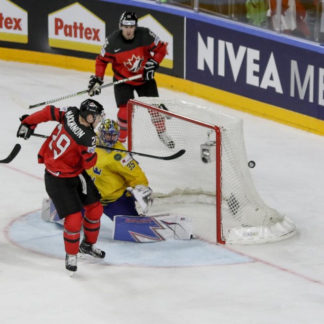 Photo hockey match Canada - Sweden le 21/05/2017