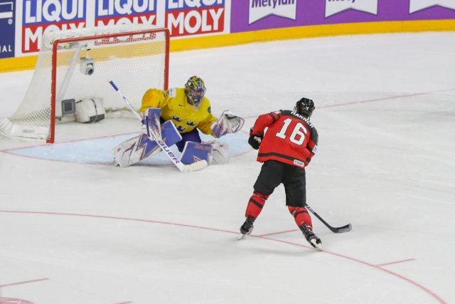 Photo hockey match Canada - Sweden le 21/05/2017