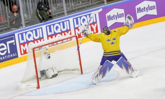 Photo hockey match Canada - Sweden le 21/05/2017