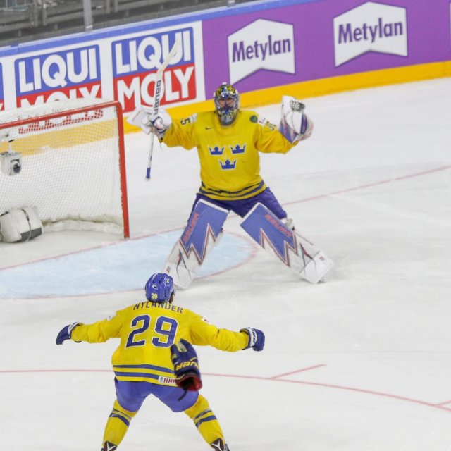 Photo hockey match Canada - Sweden le 21/05/2017