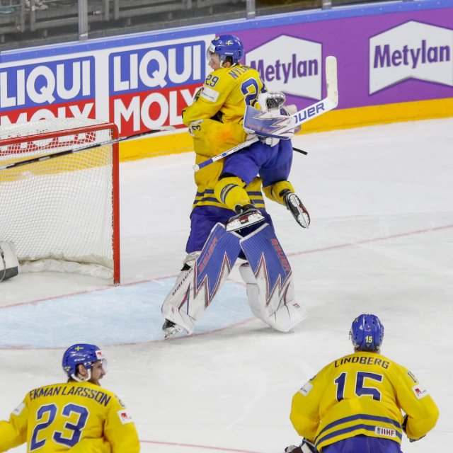 Photo hockey match Canada - Sweden le 21/05/2017