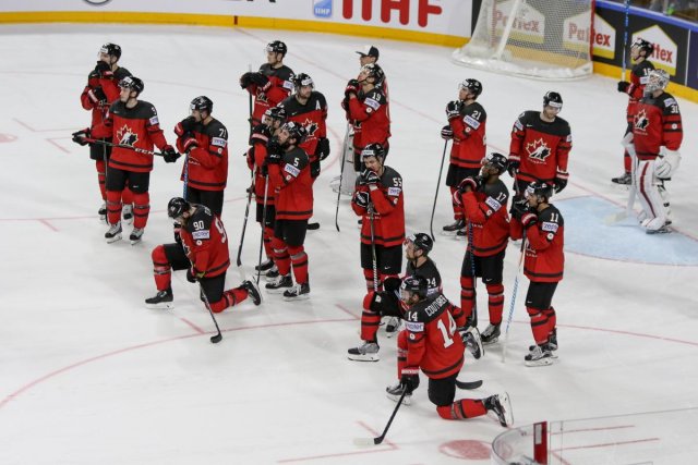 Photo hockey match Canada - Sweden le 21/05/2017