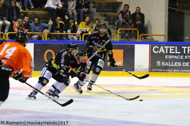 Photo hockey match Rouen - Amiens  le 19/08/2017