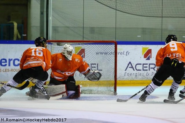 Photo hockey match Rouen - Amiens  le 19/08/2017