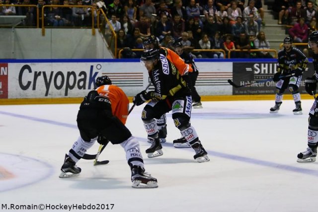 Photo hockey match Rouen - Amiens  le 19/08/2017