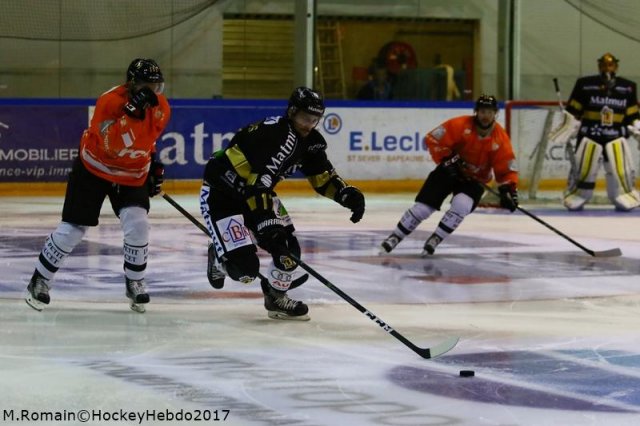 Photo hockey match Rouen - Amiens  le 19/08/2017