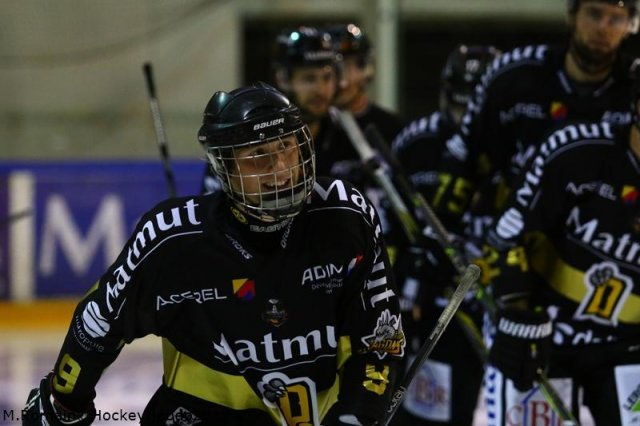 Photo hockey match Rouen - Amiens  le 19/08/2017