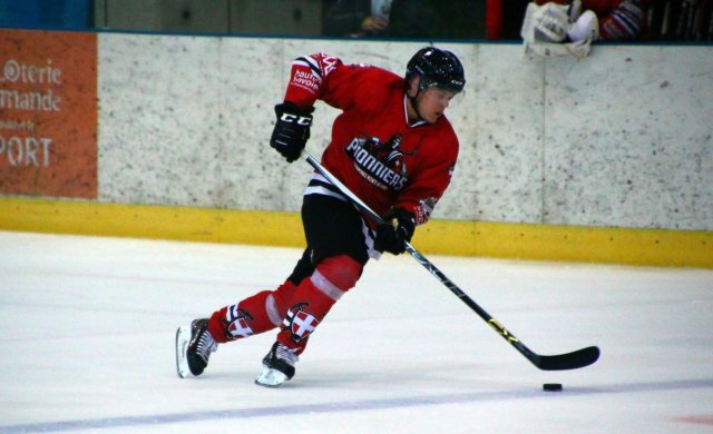 Photo hockey match Chamonix  - Ajoie le 22/08/2017