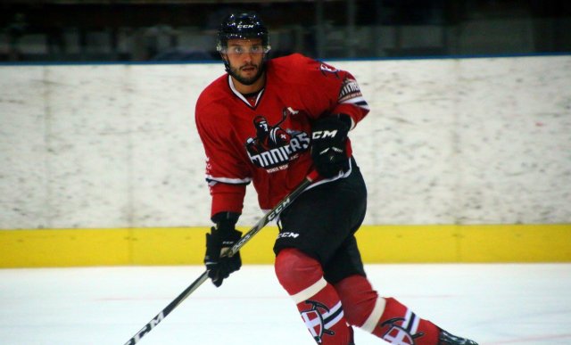Photo hockey match Chamonix  - Ajoie le 22/08/2017