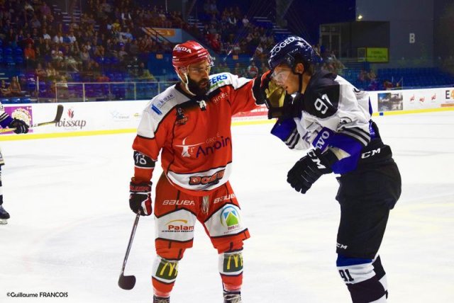 Photo hockey match Nantes - Cholet  le 26/08/2017