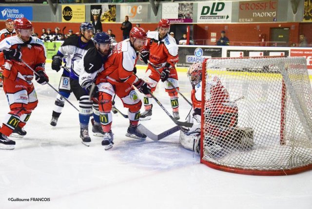 Photo hockey match Nantes - Cholet  le 26/08/2017