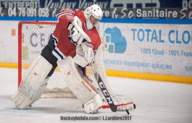 Photo hockey match Grenoble  - Chamonix  le 31/08/2017