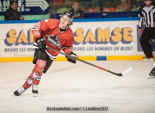 Photo hockey match Grenoble  - Chamonix  le 31/08/2017