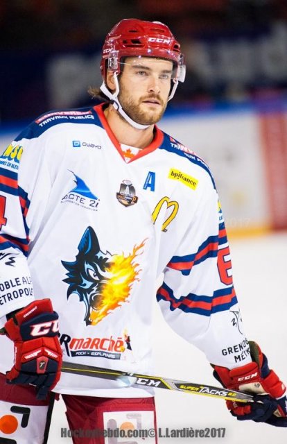 Photo hockey match Grenoble  - Chamonix  le 31/08/2017