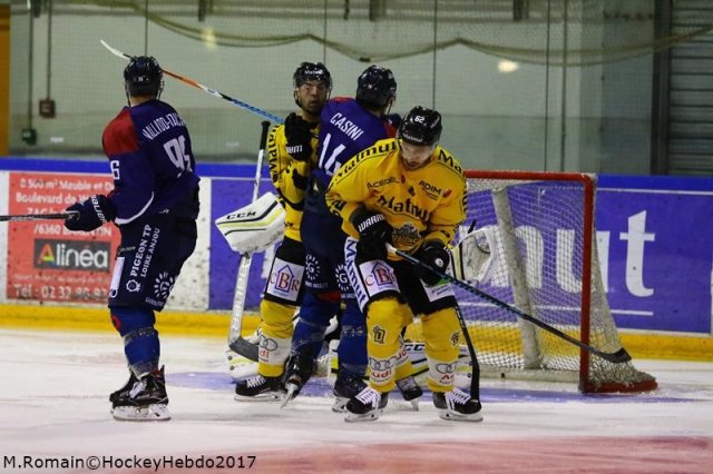 Photo hockey match Rouen - Angers  le 30/08/2017