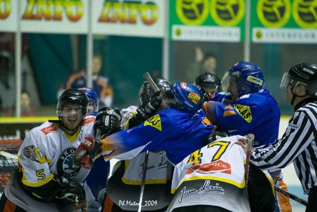 Photo hockey reportage D2 : J 17 - Clermont vs Chambèry