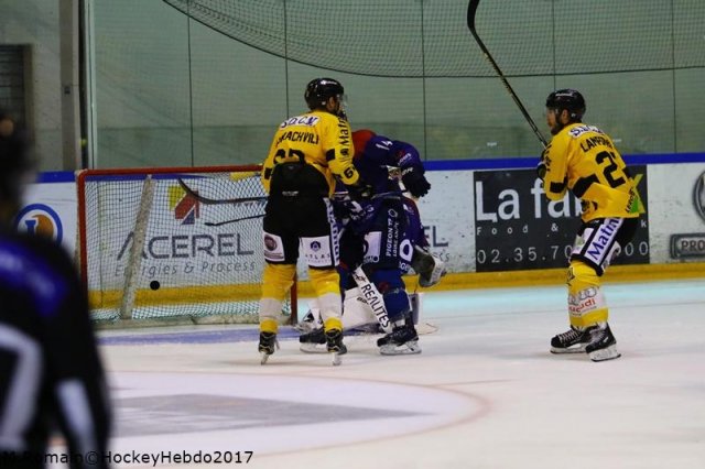 Photo hockey match Rouen - Angers  le 30/08/2017