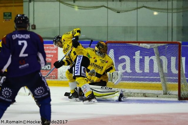 Photo hockey match Rouen - Angers  le 30/08/2017