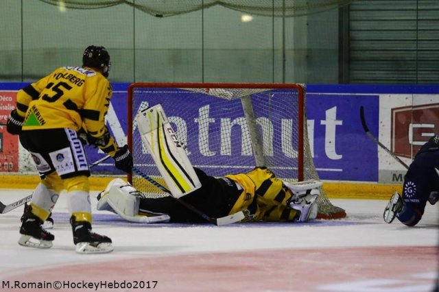 Photo hockey match Rouen - Angers  le 30/08/2017
