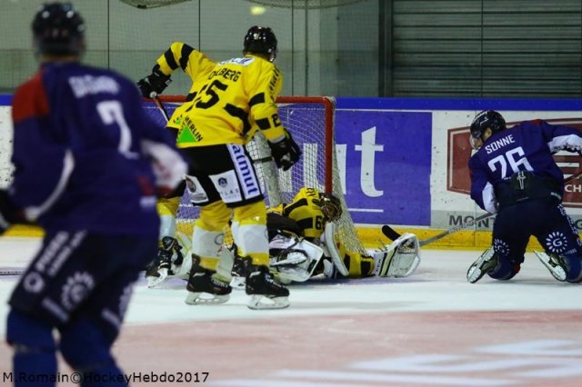 Photo hockey match Rouen - Angers  le 30/08/2017