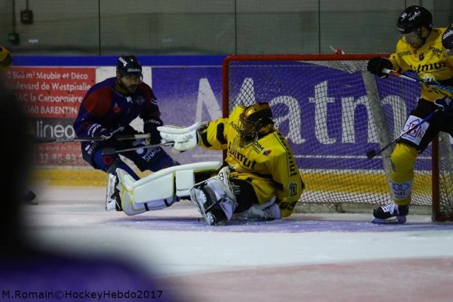 Photo hockey match Rouen - Angers  le 30/08/2017