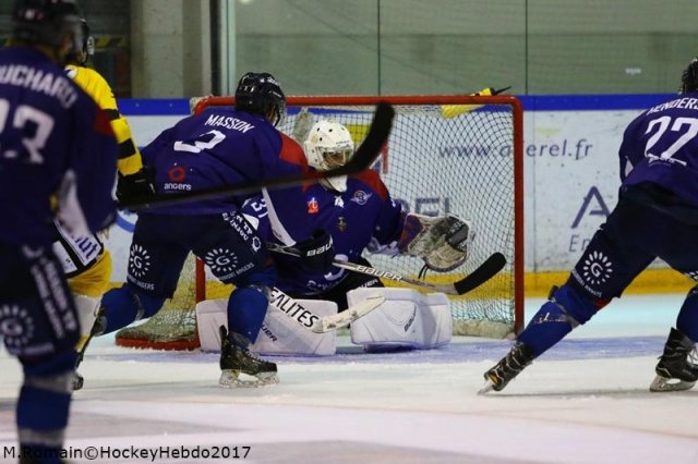 Photo hockey match Rouen - Angers  le 30/08/2017