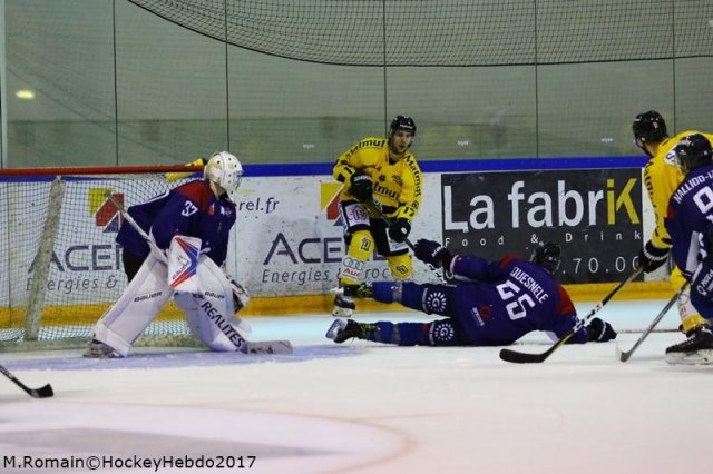 Photo hockey match Rouen - Angers  le 30/08/2017