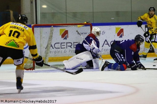 Photo hockey match Rouen - Angers  le 30/08/2017