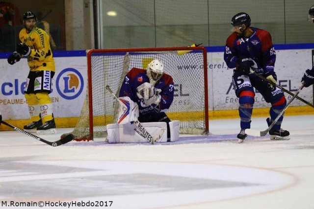 Photo hockey match Rouen - Angers  le 30/08/2017