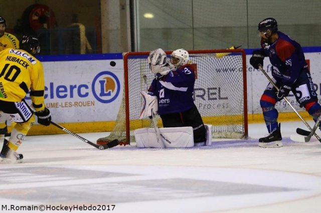 Photo hockey match Rouen - Angers  le 30/08/2017
