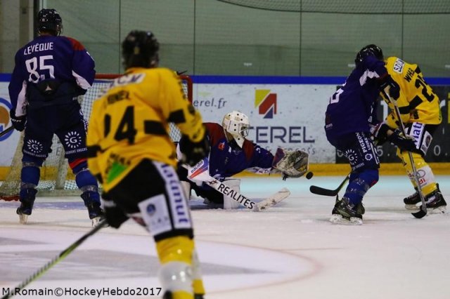 Photo hockey match Rouen - Angers  le 30/08/2017