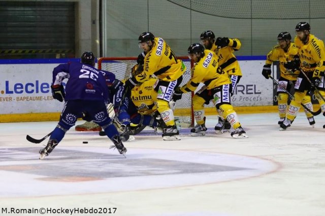 Photo hockey match Rouen - Angers  le 30/08/2017
