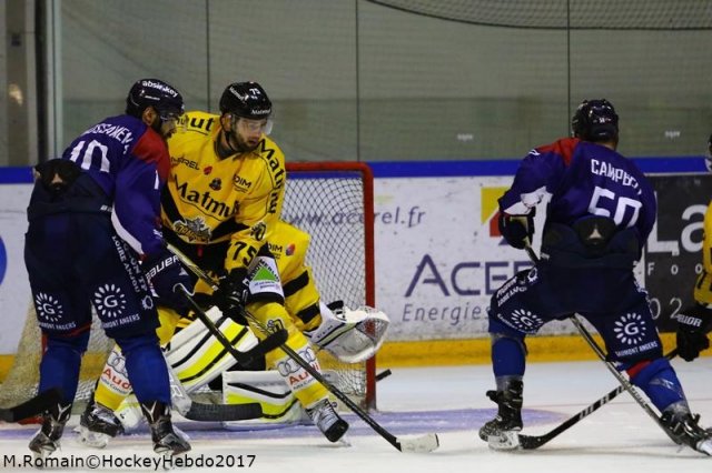 Photo hockey match Rouen - Angers  le 30/08/2017