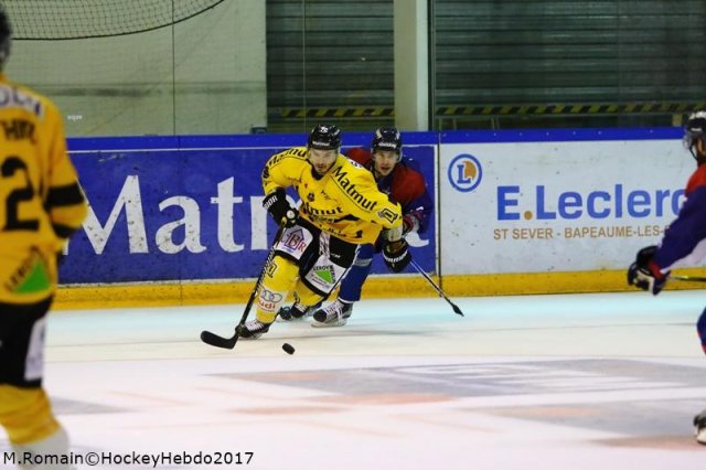 Photo hockey match Rouen - Angers  le 30/08/2017