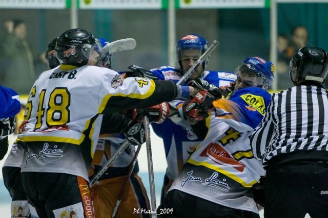 Photo hockey reportage D2 : J 17 - Clermont vs Chambèry