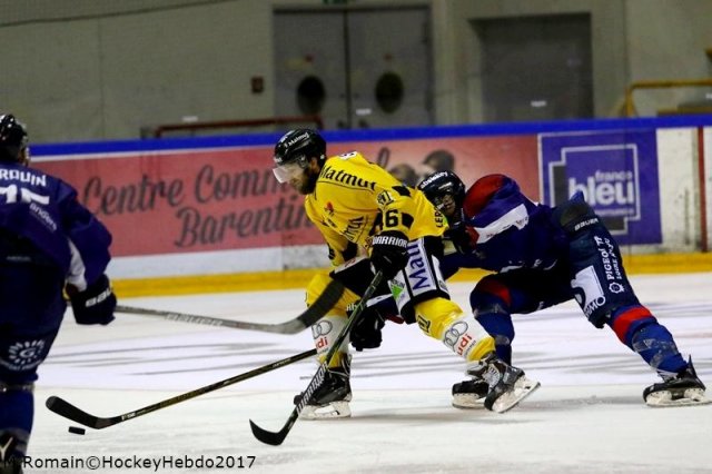 Photo hockey match Rouen - Angers  le 30/08/2017