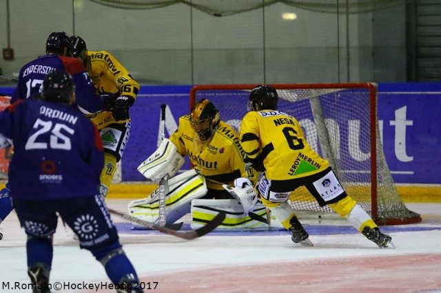 Photo hockey match Rouen - Angers  le 30/08/2017