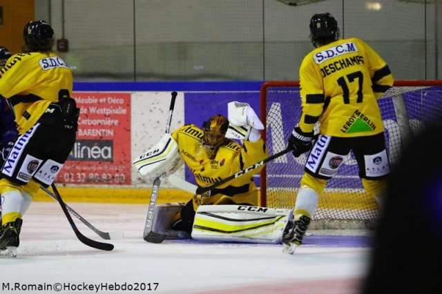 Photo hockey match Rouen - Angers  le 30/08/2017