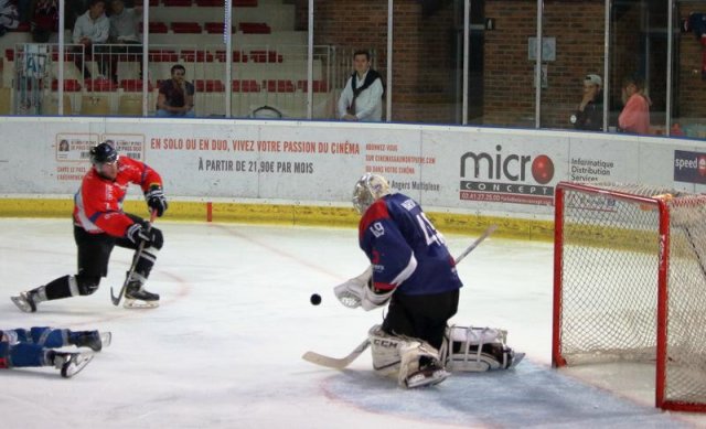 Photo hockey match Angers  - Brest  le 01/09/2017