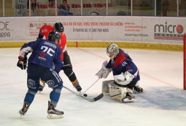 Photo hockey match Angers  - Brest  le 01/09/2017