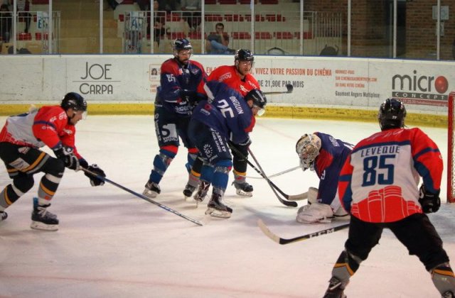 Photo hockey match Angers  - Brest  le 01/09/2017