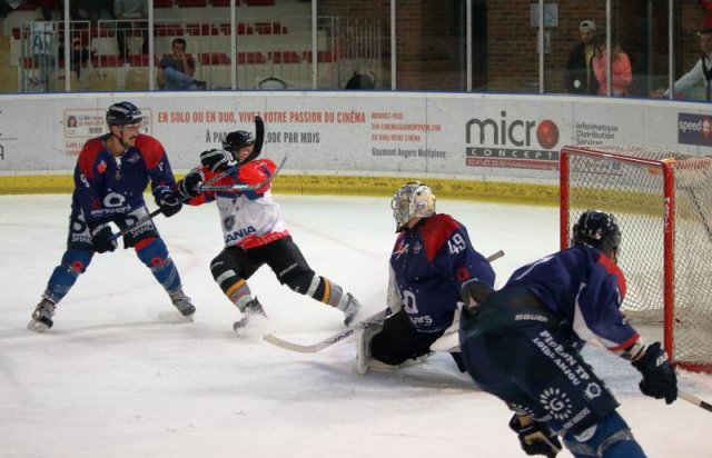 Photo hockey match Angers  - Brest  le 01/09/2017