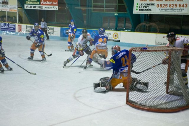 Photo hockey reportage D2 : J 17 - Clermont vs Chambèry