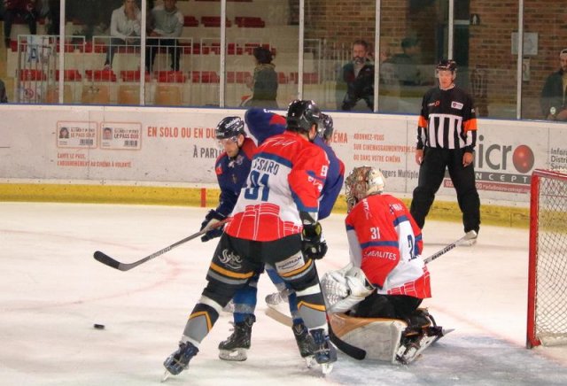 Photo hockey match Angers  - Brest  le 01/09/2017