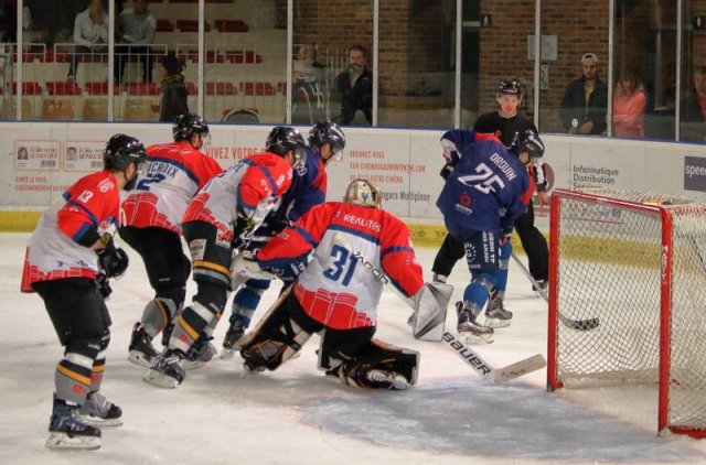 Photo hockey match Angers  - Brest  le 01/09/2017
