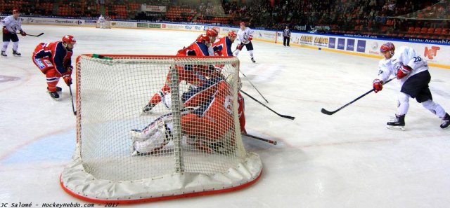 Photo hockey match Grenoble  - Lyon le 02/09/2017