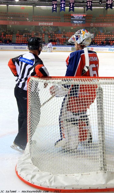 Photo hockey match Grenoble  - Lyon le 02/09/2017